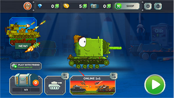 坦克冒险Gerand游戏