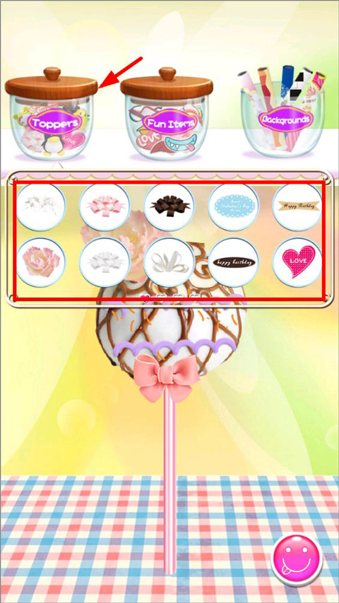 棒棒糖蛋糕制作沙龙游戏