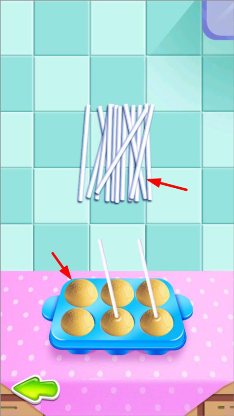 棒棒糖蛋糕制作沙龙游戏
