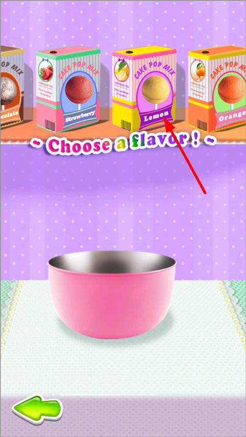 棒棒糖蛋糕制作沙龙游戏