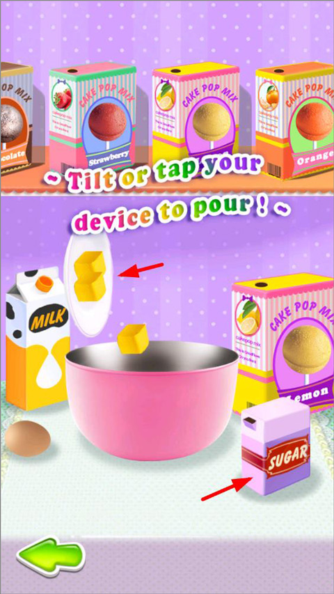 棒棒糖蛋糕制作沙龙游戏