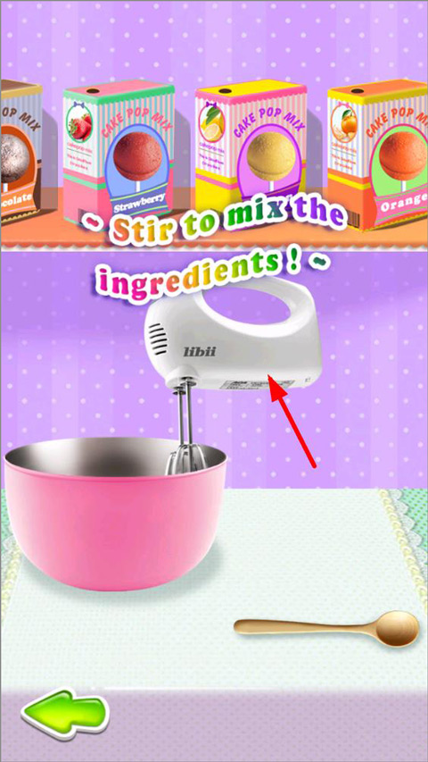 棒棒糖蛋糕制作沙龙游戏