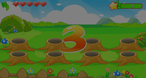 儿童宝宝打地鼠游戏