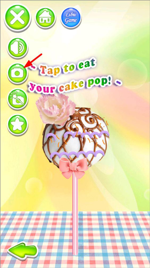 棒棒糖蛋糕制作沙龙游戏