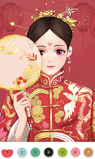 创意美图填色游戏