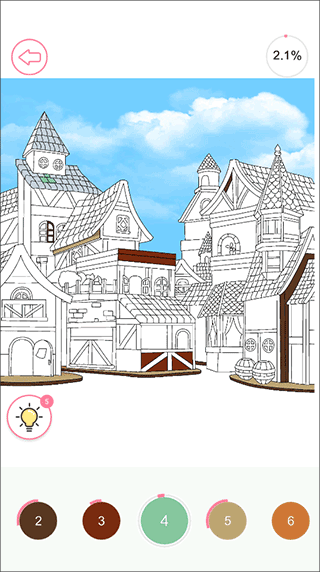 多多趣味填色游戏