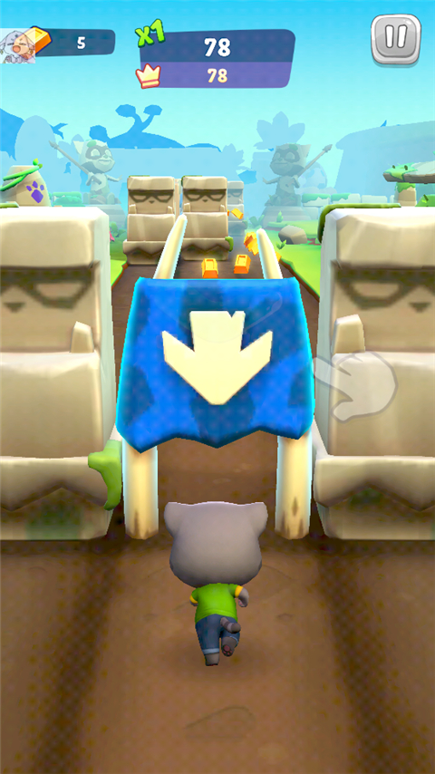 汤姆猫时光快跑游戏