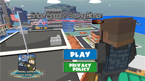 像素狙击手最新版(Sniper Shooter Blocky Hitman)