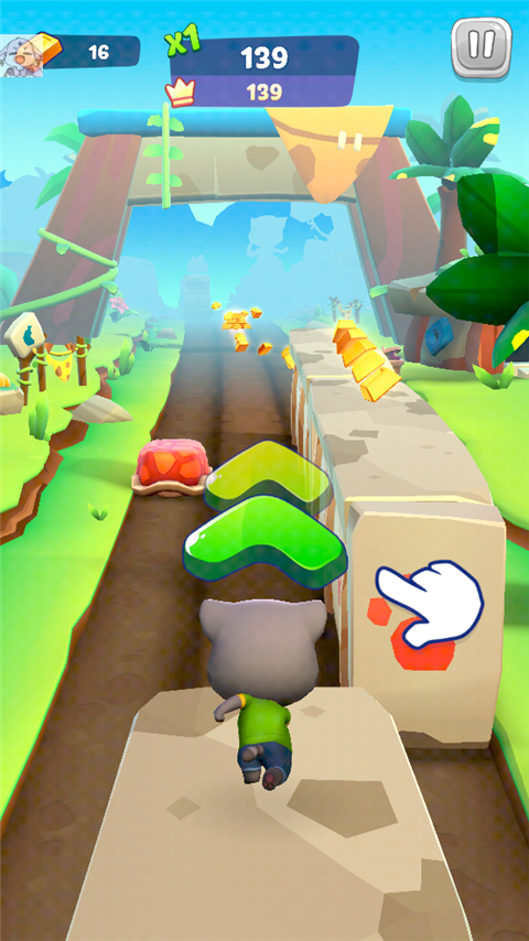 汤姆猫时光快跑游戏