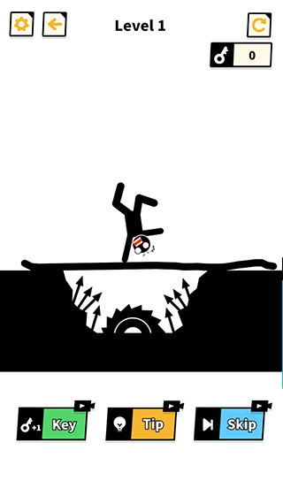 画线或失败游戏