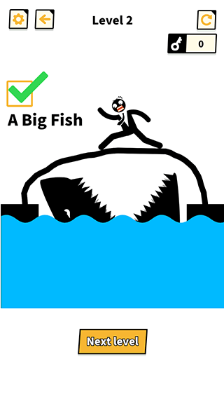 画线或失败游戏