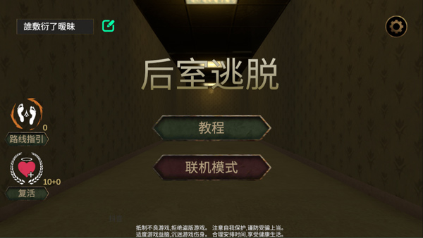 后室逃脱多人联机版