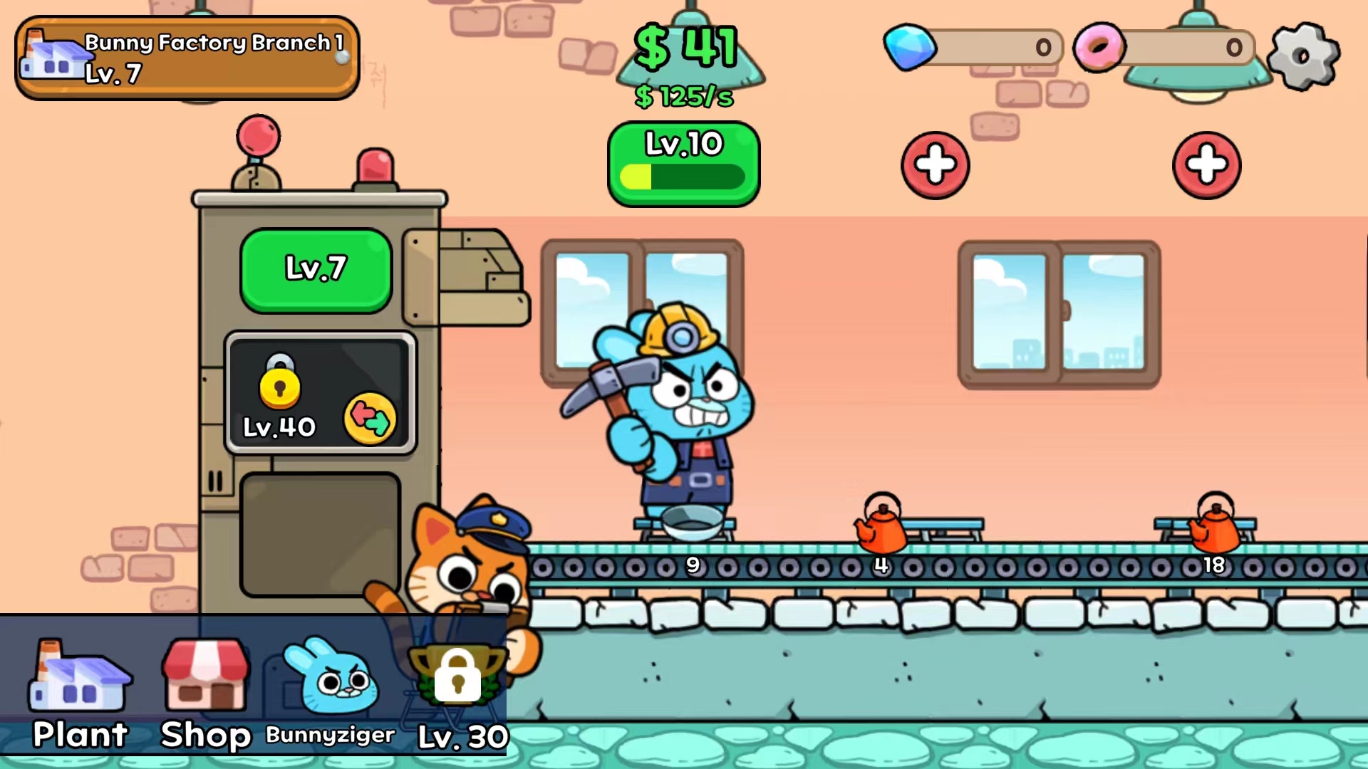 兔子村闲置大亨游戏