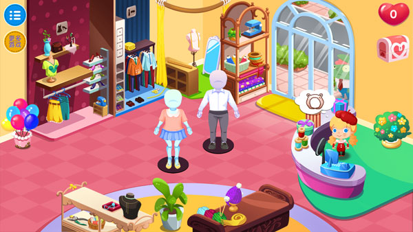 糖糖衣服店游戏