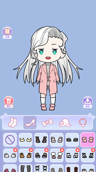 换装娃娃贴图游戏