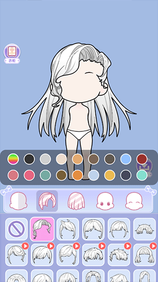 换装娃娃贴图游戏