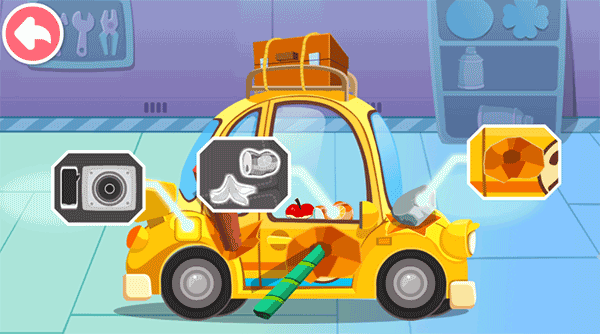 宝宝巴士修车店游戏