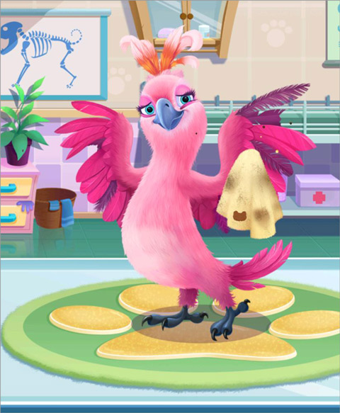 毛绒宠物医院小游戏