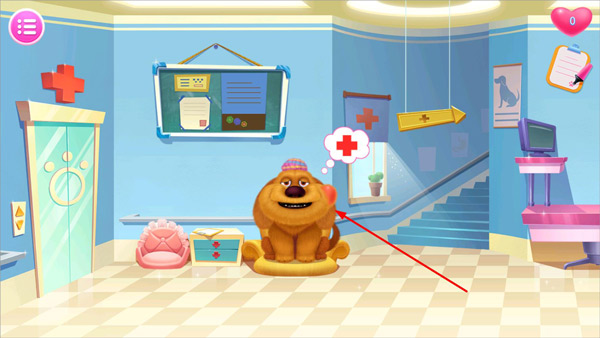 毛绒宠物医院小游戏