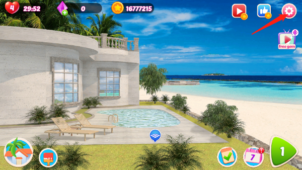 现代海滨别墅设计游戏