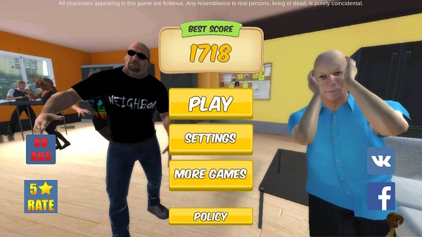 暴打邻居模拟器手机版