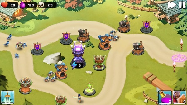 守卫城堡最新版(Castle Creeps)