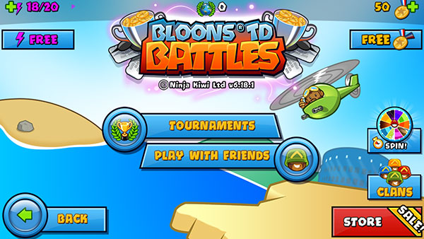 猴子塔防最新版本(BTD Battles)