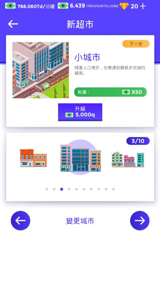 闲置超市大亨无限金钱版