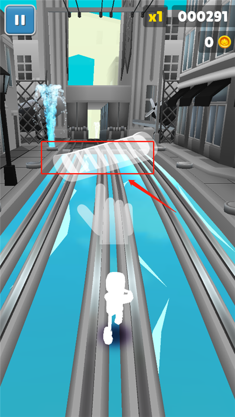 地铁跑酷黑白休斯顿自制版