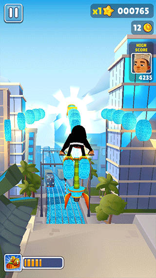 地铁跑酷蓝色金币版本