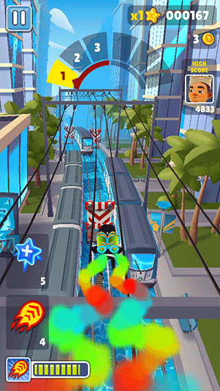 地铁跑酷蓝色金币版本