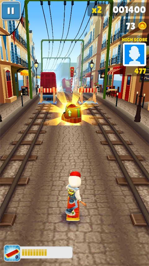 地铁跑酷小美我恨你版本