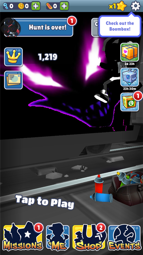 地铁跑酷超级黑白冰岛版本