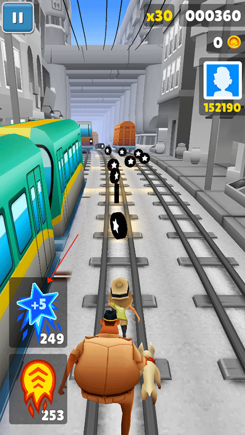 地铁跑酷致敬科比老大版本