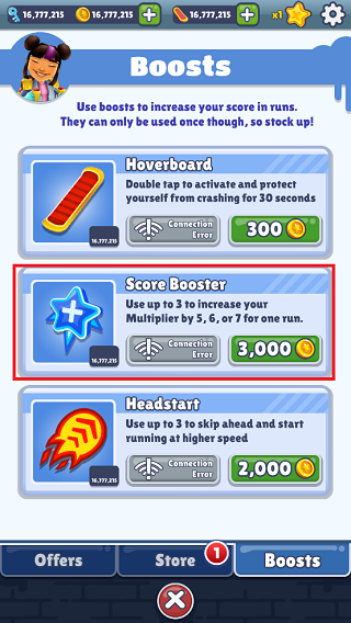 地铁跑酷qaq双旦定制版本