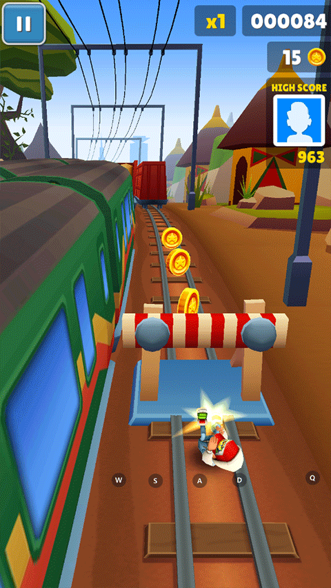 地铁跑酷肯尼亚英文版