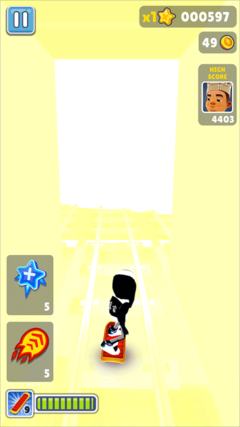 地铁跑酷慕言定制专属