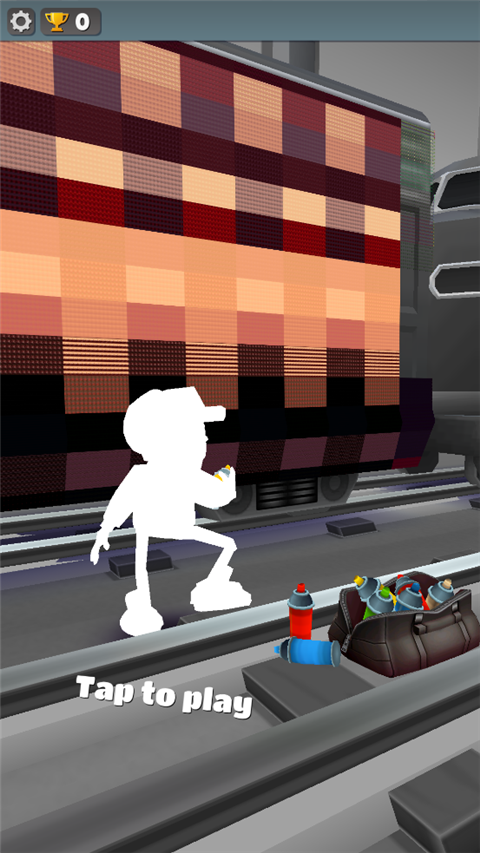 地铁跑酷黑白休斯顿自制版