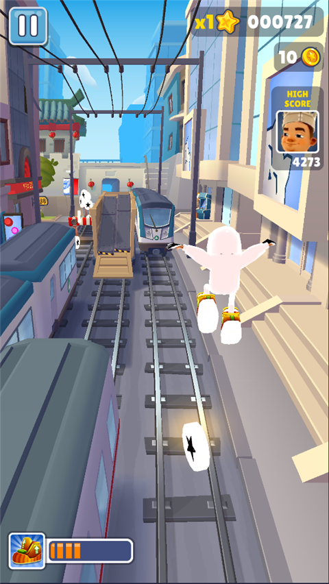 地铁跑酷白色金币版本