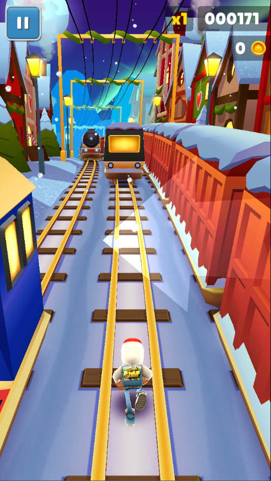 地铁跑酷国际服圣诞节版本