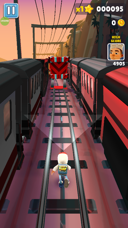 地铁跑酷zbc暗红新春