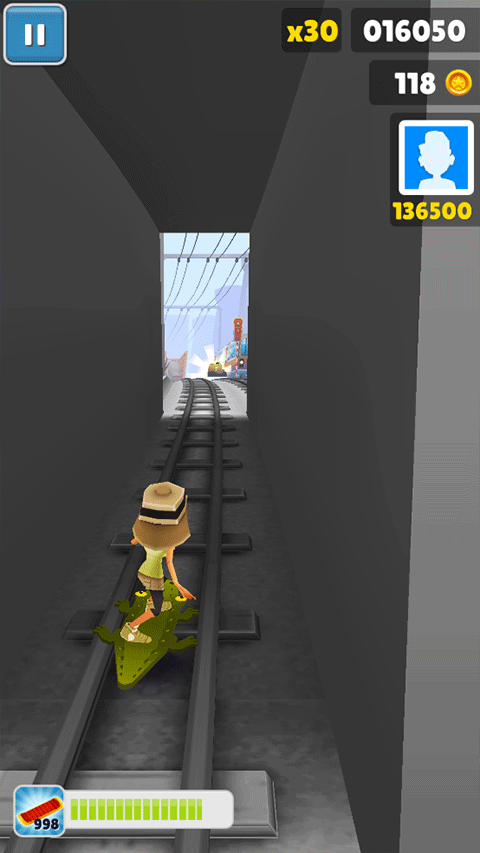 地铁跑酷致敬科比老大版本