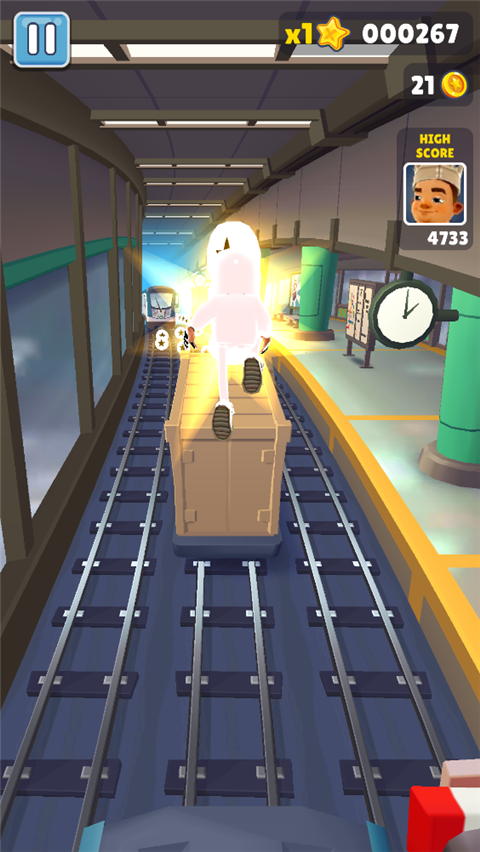 地铁跑酷白色金币版本