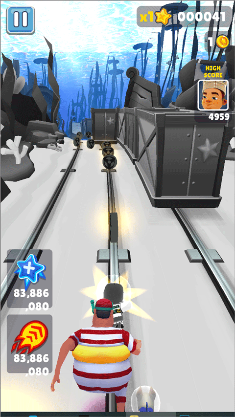 地铁跑酷国产高仿版本