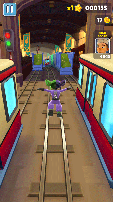 地铁跑酷花扇公益版