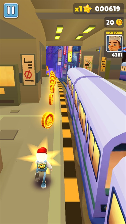 地铁跑酷东京官方版