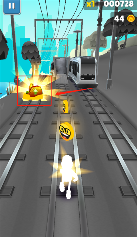 地铁跑酷黑白休斯顿自制版