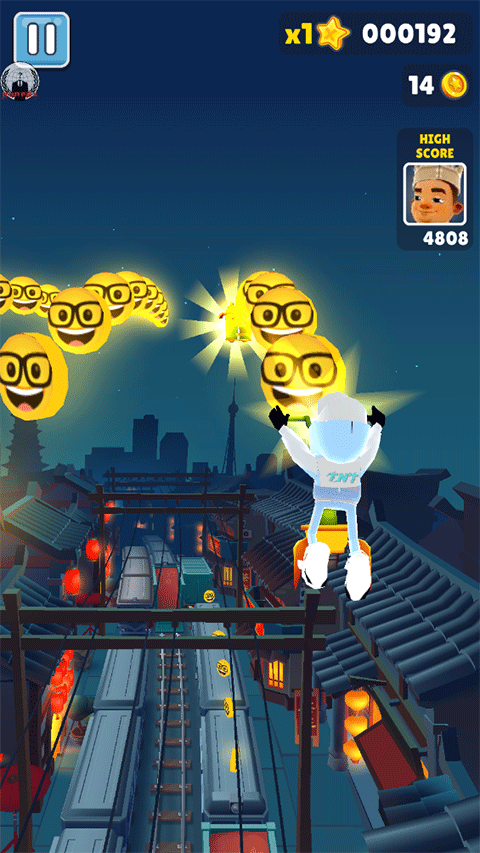 地铁跑酷TNT定制版本