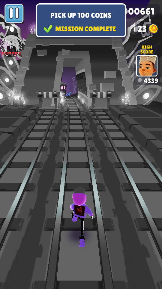 地铁跑酷小雾神版本