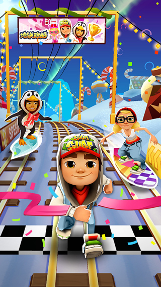 地铁跑酷国际服圣诞节版本